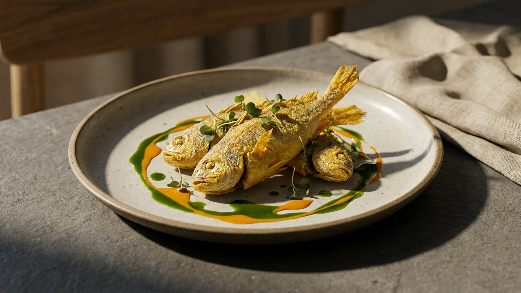 Can't Get Enough of Crispy Small Yellow Croakers